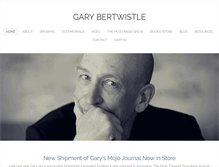 Tablet Screenshot of garybertwistle.com